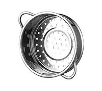 Panier Vapeur Inox, Panier à Vapeur pour LéGumes, Insert pour Cuisson à Vapeur, 20 cm de DiamèTre IntéRieur, en Acier Inoxydable 304 de Qualité Alimentaire,Durable,Cuit Plus Sainement,Plus Rapidement