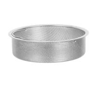Panier Vapeur Inox Rond 20cm pour Cuiseur à Riz, Fruits Légumes | Acier Inoxydable, Poignées Ergonomiques, Trous Ronds, Surface Antiadhésive Polie, Cuisson Rapide la Flamme Familiale