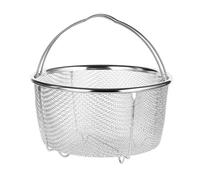 Panier Vapeur Inoxydable - 1 pièce, 20cm, poignée - Convient pour légumes, autocuiseur Étiquette