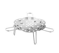 Panier vapeur - Insert pliable en acier inoxydable avec support, cuiseur vapeur extensible pour casserole, plateau vapeur végétarien | pour légumes, boulettes, riz, poisson, nourriture, préparation