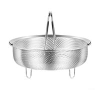 Panier Vapeur Pliable Acier 304 Compatible Multicooker(XL) | Acier 304 alimentaire, BPA, compatible lave-vaisselle, pour idéal pour légumes vapeur, cuisson saine rapide