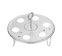 Panier vapeur pliable en acier inoxydable pour friteuse à air, grille de 15 à 19 cm (L)