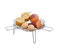 Panier vapeur pour casseroles de cuisson, accessoires de cuisine réglables et pliables, panier vapeur en métal pour boulettes, pour camping, restaurant, boulettes, riz, plats, meal prep
