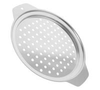 Panier Vapeur Rond en Acier Inoxydable, avec Poignée, Argenté | Viande et Fruits de Mer, Séparation de L’eau, Isolation Thermique, Usage la Cuisine, Plat avec Couvercle