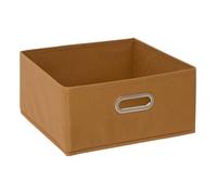 Panier velours 31x15cm ""Mix N' Modul"" jaune moutarde - 5 five simply smart
