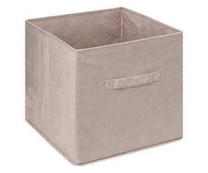 Panier velours 31x31cm ""Mix N' Modul"" lin - 5 five simply smart