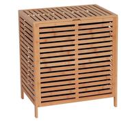 PANIERE A LINGE MDF/BAMBOU - BAMBOU - Tendance