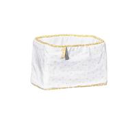 Paniere Tissu En Coton - Eli & Zeli Blanc TU