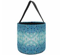 Paniers À Bonbons Géométrique Bleue Sacs Bonbons | Panier Bonbon Réutilisable Sacs Fourre Tout Pour Fête Décoration Emballage Sac Bonbon