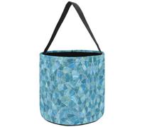 Paniers À Bonbons Géométrique Bleue Sacs De Bonbons | Sac Bonbon Avec Poignée Sacs Bonbons Pour Emballage Décoration Fête Panier Bonbon