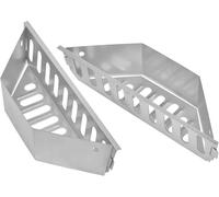 Paniers à Charbon Char-Basket pour Weber Barbecues à Charbon de 47, 57 et 67 cm, Paniers à Charbon de Bois pour Chaleur directe