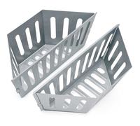 Paniers à Charbon de Bois, Charcoal Briquet Holders pour Weber Barbecue à Charbon Kettle 57/67cm, Char-Basket, Paquet de 2