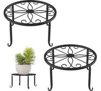 Paniers à fleurs rétro (lot de 2) - Décoration d'intérieur et d'extérieur - Accessoires pour le balcon et le salon