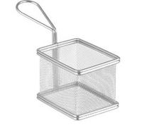 Paniers à frites miniatures 100x80x(H)75 mm Hendi Gris