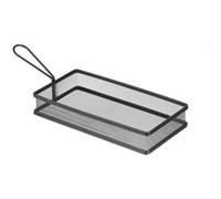 Paniers à frites miniatures noir mat 255x135x(H)45 mm Hendi Noir