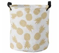 Paniers À Linge Ananas Tropical D'Été, Fruit Exotique Pour 34X42CM