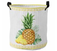 Paniers À Linge Feuilles De Palmier Ananas, Fruit Pour 34X42CM