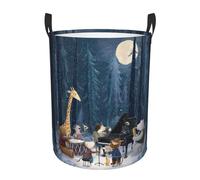 Paniers À Linge Groupe De Jazz Animalier Panier Rangement Pour 34X42CM