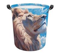 Paniers À Linge Roi Des, Lion, Carnivore Panier Rangement Pliables Panier De Rangement Des Vêtements Durable Corbeilles À Linge Pour Chambre Buanderie Dortoirs 34X42Cm