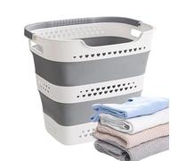 Paniers À Linge Sale Organisateur 42 Litres Avec Une Poignée Respirant Et
