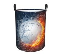 Paniers À Linge Volleyball Feu Eau Sport Pour 34X42CM