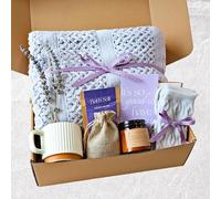 Paniers cadeaux Get Well Soon pour femme - Emballage de soins pour femmes après une chirurgie, cadeau « Thinking of You », panier d'anniversaire, boîte cadeau pour soins personnels, câlin confortable
