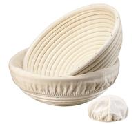 Paniers de levage pour pain - Lot de 2 paniers de levage de 9 pouces, spécialement conçus pour la levée du pain au levain