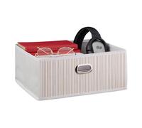 Paniers de rangement panier pliant 12 L 3 kg paniers de salle de bain blanc