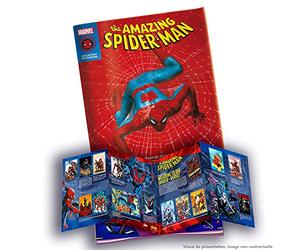 Panini 004378AF Spiderman 60ème Anniversaire Album + Range Cartes