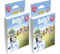 PANINI BLUEY 2 - JOUONS Ensemble Blister 7 Pochettes (Lot de 2)