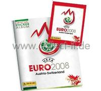 Panini EM Euro 2008 - jeu complet - 535 autocollants + album pour le