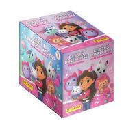 Panini Boîte stickers Gabby's Dollhouse – 36x5 (180) autocollants Album 32 pages Poster Turquoise