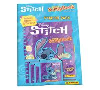 Album + 3 pochettes - PANINI - STITCH 2 - MON SUPER SCRAPBOOK - 15 stickers