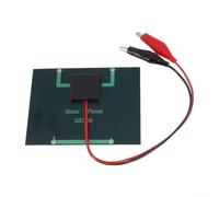 Panneau 1.5W 12V Portable avec pour DIY Panneau 1.5W 12V Portable | Haute efficacité, silicium polycristallin, conversion rapide, compact 115x90mm, pour idéal bricolage