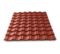 Panneau 1m² Tuile R Originale 1150x870 BACACIER Rouge - COV90047