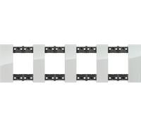 Panneau 2 x 4 module cristal BTicino Living Now KA4802M4__ Aura