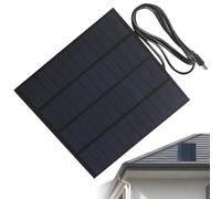Panneau 20 W - Chargeur de batterie en polysilicium 14,5 x 14,5 cm, module de charge 12 V, accessoire d'alimentation extérieur, équipement de collecte d'énergie , solution renouvelable durable