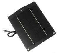 Panneau 6W 5V Monocristallin pour Caméra Sécurité Panneau 6W | Silicium monocristallin, conversion 21.5%, sortie stable 5V, pour idéal pour caméra sécurité, durable