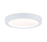 Paulmann Panneau LED Abia 70899 rond – avec 1 x 22 W, blanc dépoli, plastique, 2700 K