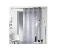 Douceur d'Intérieur – Rideau voilage Candide 140x240 cm Gris
