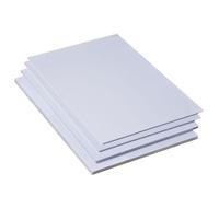 Panneau Blanc En Mousse De Pvc Pour Bricolage, 5 Pièces, 200x300x2mm Pour Modélisme-Générique