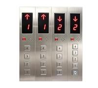 Panneau Boutons D'appel D'ascenseur COP LOP For Ascenseurs De 4 À 5 Étages | Panneau Bouton D'appel D'urgence D'ascenseur, COP LOP For Pièces De Rechange D'ascenseur 4 À 5 Étages(4 Floors)