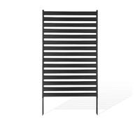 Panneau Brise Vue Extérieur en Métal-VEVOR-96,5x152,4 cm-Paravent Extérieur Décoratif Autoportant-Hauteur Réglable