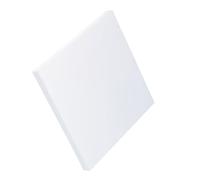 Panneau Carré PTFE Polytef, Feuille Blanche For Projets De Bricolage | feuille blanche solide, haute lubrification, usage bricolage(120*120*6MM)