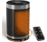 Panneau chauffant en céramique portable de 1500W avec télécommande - Économe en énergie