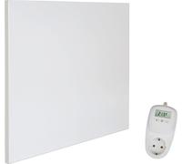 Panneau chauffant H400 Carbon Crystal 400 watts avec thermostat TH10 pour montage mural ou au plafond