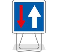 PANNEAU CK18 CIRCULATION ALTERNEE PRIORITAIRE 700MM T1 NADIA SIGNALISATION -N002CK18500CLT1PS