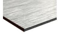 Panneau Composite Aluminium Brossé 3 mm 30 x 80 cm (300 x 800 mm)