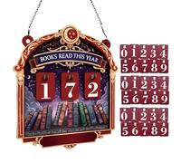 Panneau Compteur De Livres Ornement En Bois Pour Bureau Et Bibliothèque