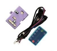 Panneau Contrôle pour chauffage Diesel 12V 24V Télécommande Panneau | Gestion température précise, pour affichage pour temps réel, compatible 12V et 24V, pour véhicules et camping